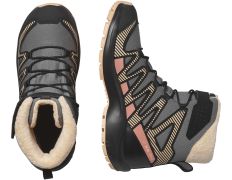 Bota Salomon XA PRO V8 Winter CSWP J Cinza/Bege