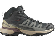 Botas Salomon X Ultra 360 Mid GTX Preto/Cinza/Marrom