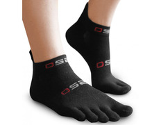 OS2O Run Black Toe Sock