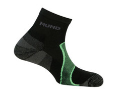 Mund Trail / Cross Black / Green Sock