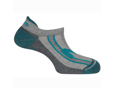 Mund Invisible Terry Socks Grey-Blue