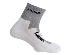 Mund Running Socks Branco / Cinza