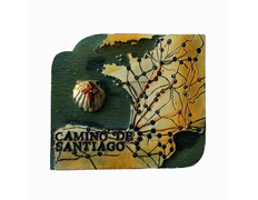 Mapa do Magnet Camino de Santiago