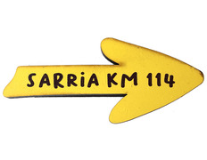 Flecha Magnética de Madeira Sarria Km 114
