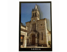 Igreja Magnet Wood Relief Santa Marina Sarria