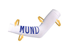 Mund Semicompressive Cuffs White