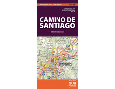 Mapa do Caminho de Santiago - Mapa do percurso a pé e de bicicleta
