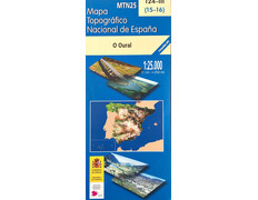 Mapa O Oural 124-III Escala 1:25.000 IGN