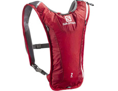 Conjunto de mochila vermelha Salomon Agile 2