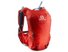 Conjunto de mochila vermelha Salomon Skin Pro 15