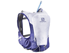 Conjunto de mochila Salomon Skin Pro 10 violeta / branco