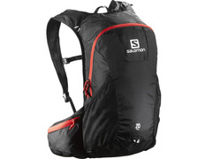 Salomon Trail 20 mochila preta / vermelha