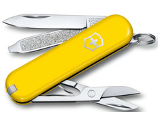 Canivete de bolso Victorinox Classic SD 7 usa amarelo