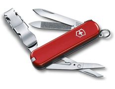 Victorinox Nail Clip 580 8 usa faca vermelha