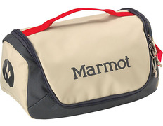 Bolsa de higiene pessoal Marmot Compact Hauler bege/vermelho