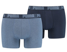 Pack de 2 boxers Puma azul/marinho