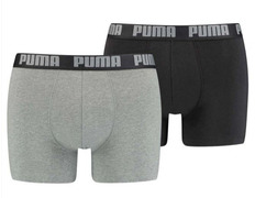 Pack de 2 boxers Puma Cinzentos/Pretos