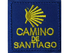 Pequeno patch bordado Star Camino de Santiago