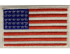 Patch bordado da bandeira dos Estados Unidos