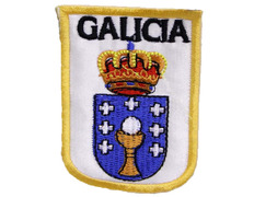 Patch bordado do brasão da Galiza