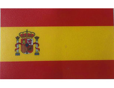 Adesivo da bandeira da Espanha