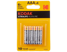 Pilhas alcalinas Kodak Xtralife AAA LR03