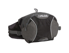 Bolsa de cintura Camelbak Flashflo com bolsa de hidratação preto-cinza