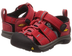 Keen Newport H2 sandálias totalmente vermelhas / pretas
