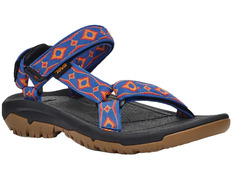 Sandália Teva Hurricane XLT2 W Revive 90&#39;s Azul/Laranja/Vermelho