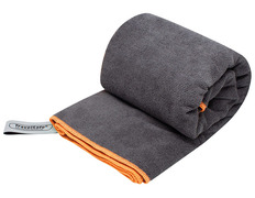 Toalha de microfibra TravelSafe Terry 135x70 cinza Naranja-Gris