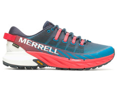 Sapato Merrell Agitily Peak 4 GTX azul/vermelho