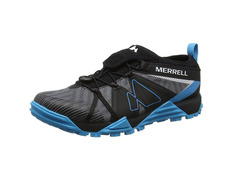 Merrell Avalaunch preto / cinza / sapato azul