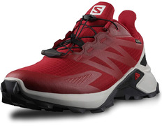 Sapato vermelho Salomon Supercross Blast GTX