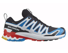 Sapato Salomon XA PRO 3D V9 GTX preto/azul/vermelho