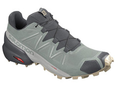 Sapatos Salomon Speedcross 5 cinza esverdeado