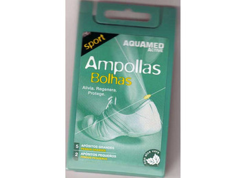 Curativos Anti-bolha Aquamed Sport 5 mais 2