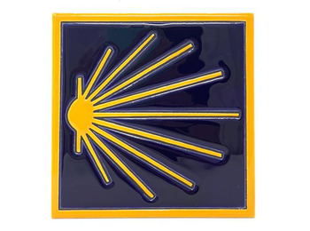 Azulejo Estrela C / filo 15x15 cm.