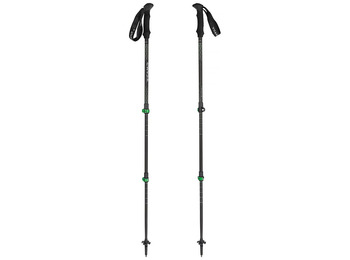 Bastão de Trekking Camp Backcountry 3.0 Preto/Verde