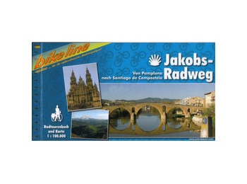 Bikeline Jakobs-Radweg 1: 100.000