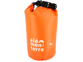 Bolsa de lona impermeável Elementerre Buckeno 5L laranja