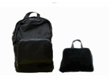 Bolso Mochila Tecido MyL Negro