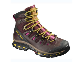 Bota Goretex Salomon Quest Origins 2 W marrom / rosa