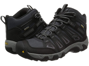 Botas Keen Oakridge Mid WP Negro / Gris