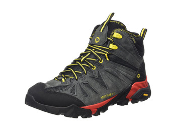 Bota Merrell Capra Mid GTX cinza / amarela