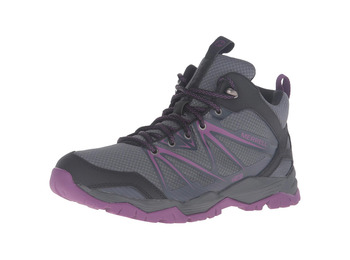 Bota Merrell Capra Rise Mid WTPF W Gris / Púrpura