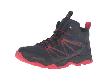 Bota Merrell Capra Rise Mid WTPF Marino / Rojo