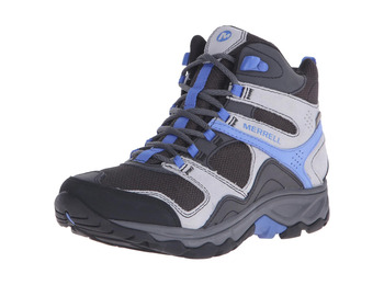 Bota Merrell Kimsey Mid WTPF W Gris / Azul