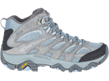 Bota Merrell Moab 3 Mid Gtx W Cinza/Azul