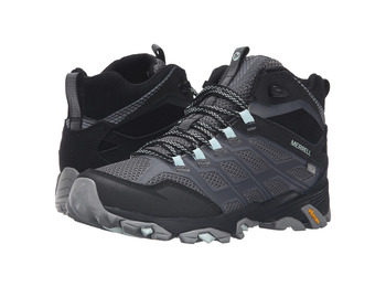 Bota Merrell Moab FST Mid GTX W cinza / preta
