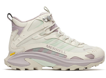Bota Merrell Moab Speed 2 Mid GTX W Creme/Lilás/Verde